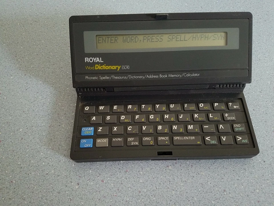  Diccionario Royal Word ESC90 b4 de colección Foto 2 de 4