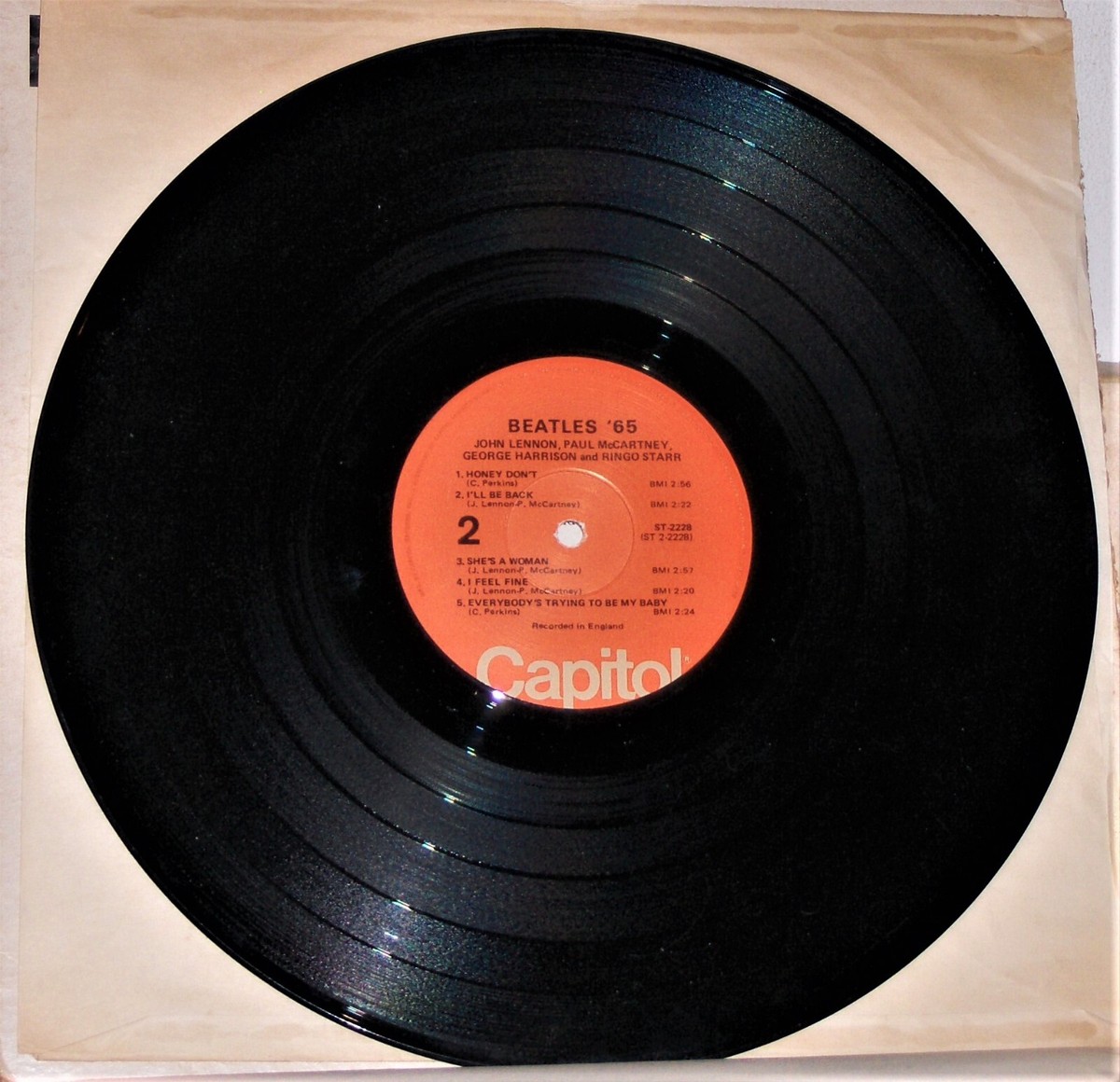 レコード12インチLP BEATLES '65 レコード12インチLP BEATLES '65 Beatles 65 for sale | eBay