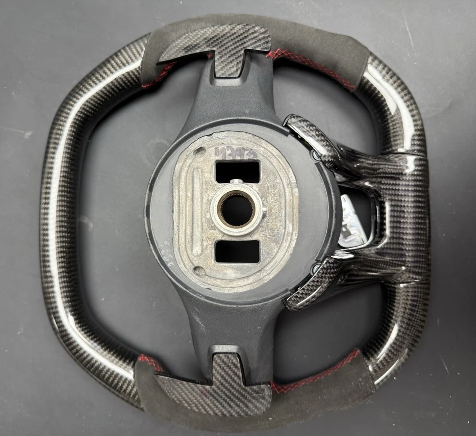 OEM 19~24 MERCEDES AMG G63 C63 E63 GT S63 CLS63 GLE VOLANTE FIBRA CARBONO Foto 4 de 4