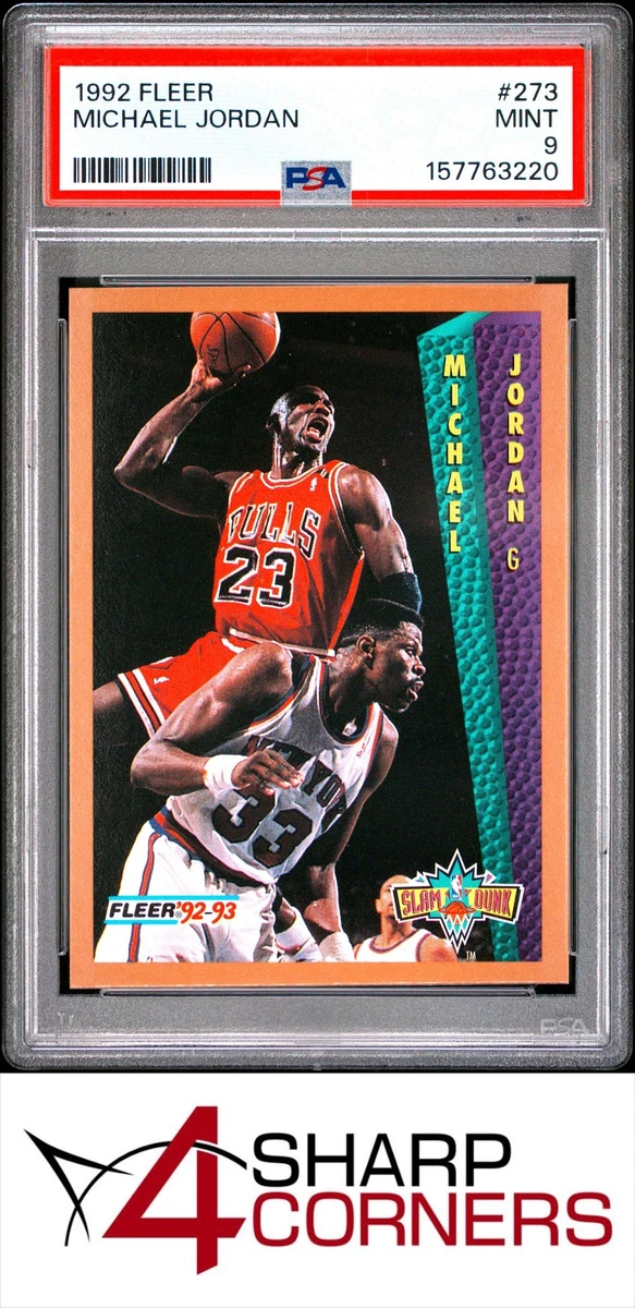 Michael Jordan Basketball Grade 9 1992-93 Season Sports Trading