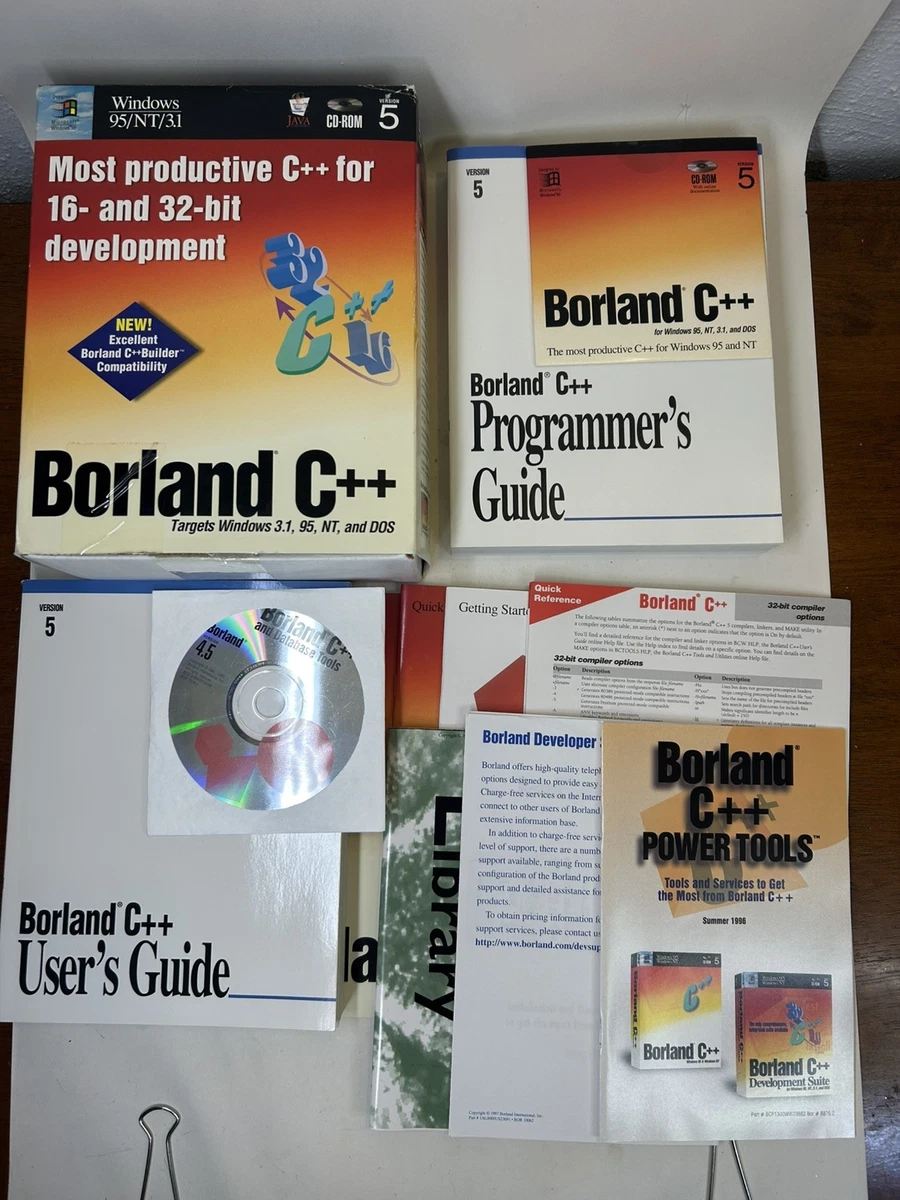 Borland Standard CD Computer Software for sale | eBay