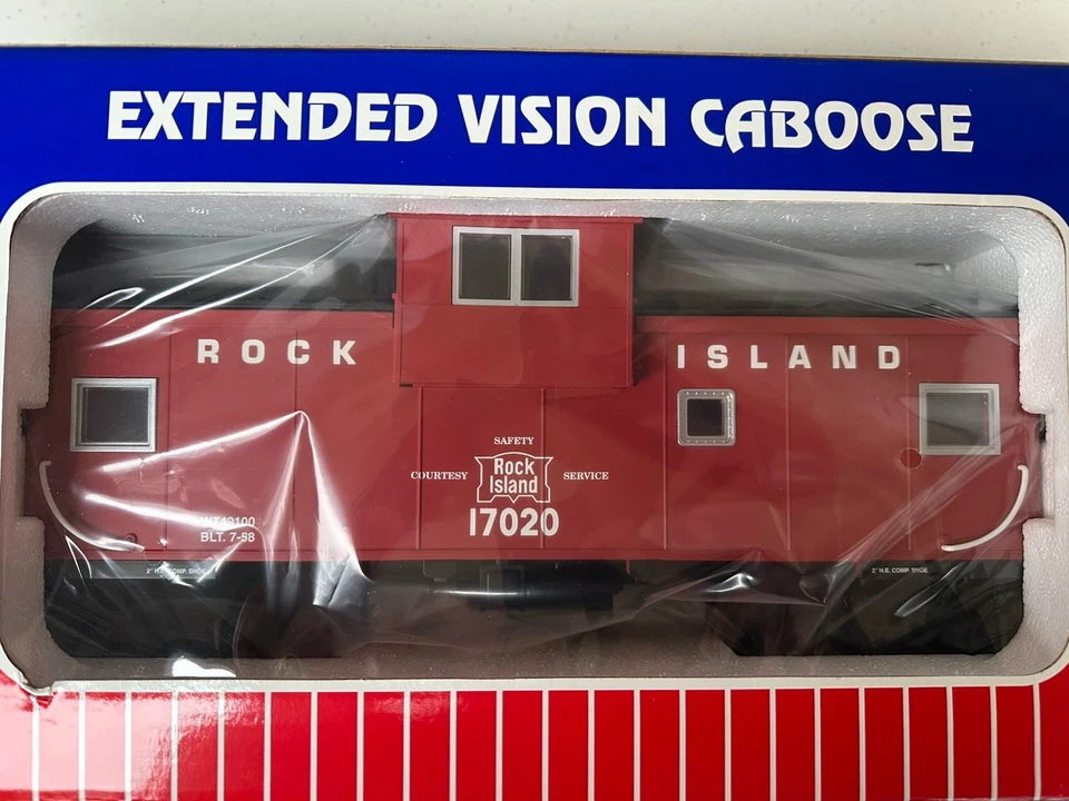 USA Trains R12125 Rock Island Extended Vision Caboose New - Image 2 of 3