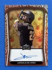 2024 Leaf Metal Happy Holidays Leodalis De Vries Reindeer Auto 1/1