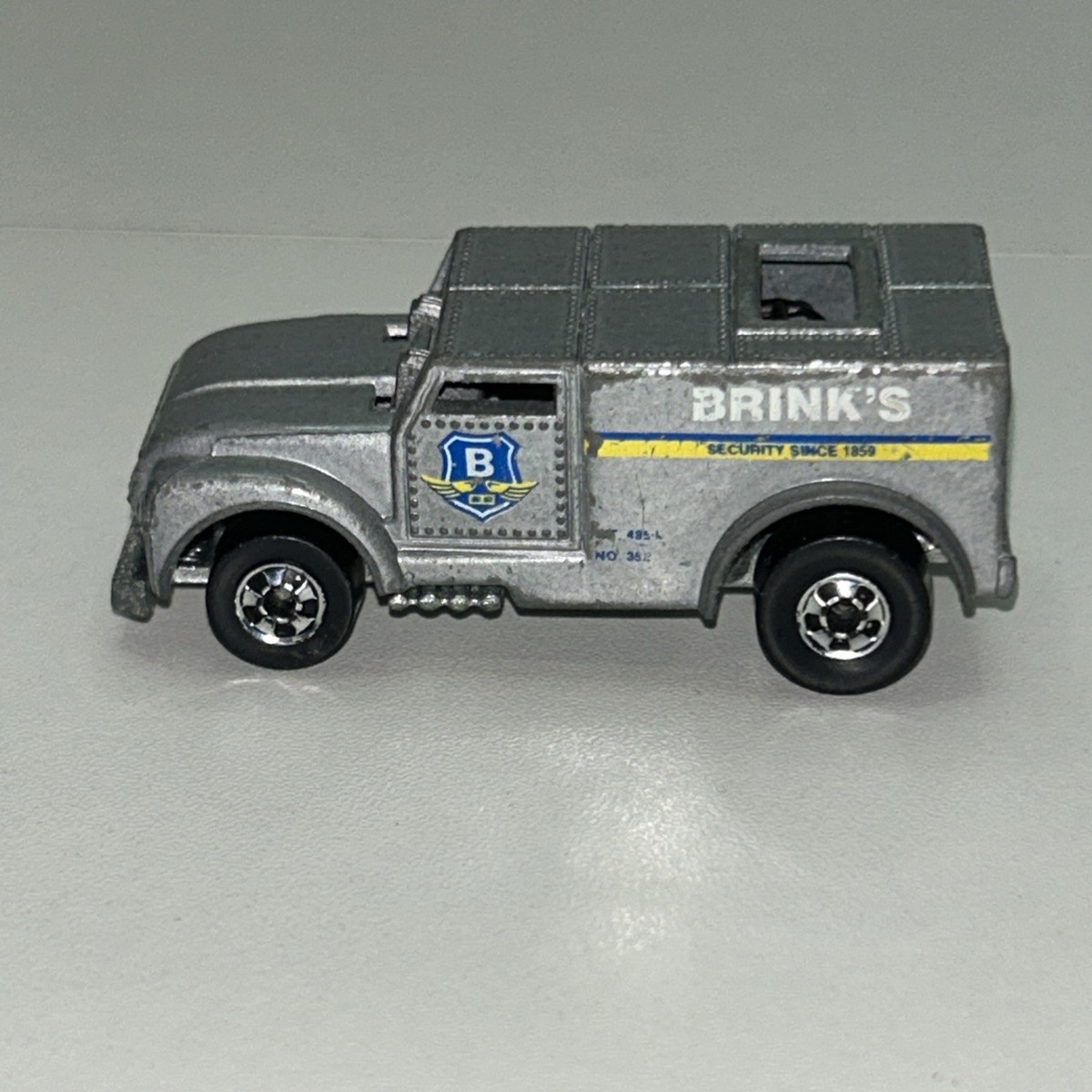 Hot Wheels 1970 Funny Money Brink’s現金輸送車 1970 Hot Wheels Blackwall Funny Money Brinks Bank Truck Diecast