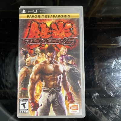 Tekken 6 (Sony PSP, 2009) UMD Tested PlayStation Portable No Manual