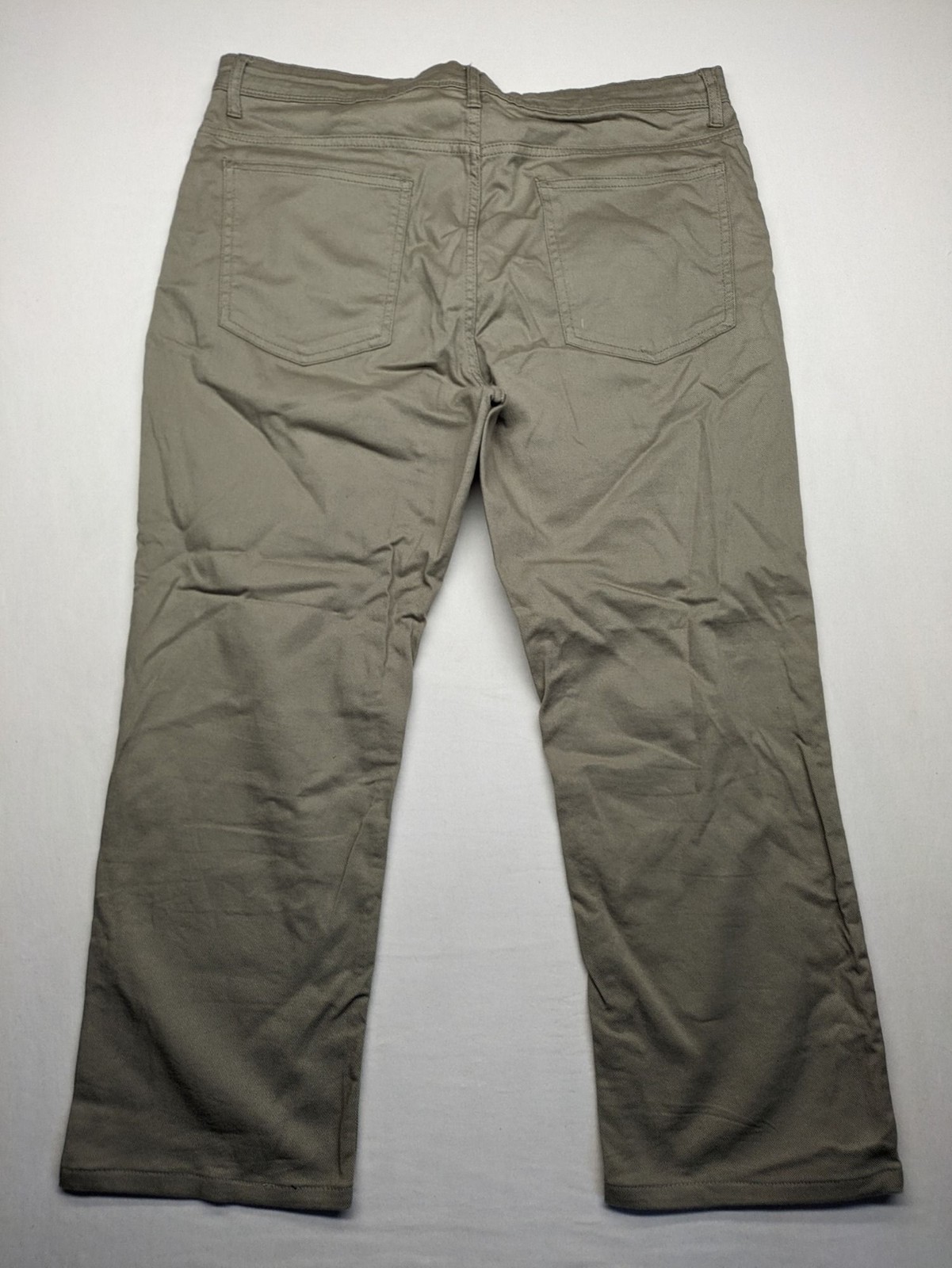 C&A Herren Chino Hose W38 L30 Regular Fit beige Baumwolle Stretch Freizeithose image 7