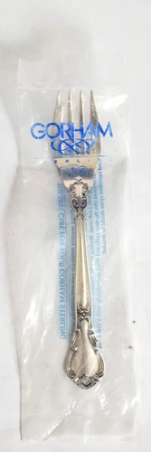Gorham CHANTILLY Sterling Silver SALAD Fork - 6 1/2" - New in Package
