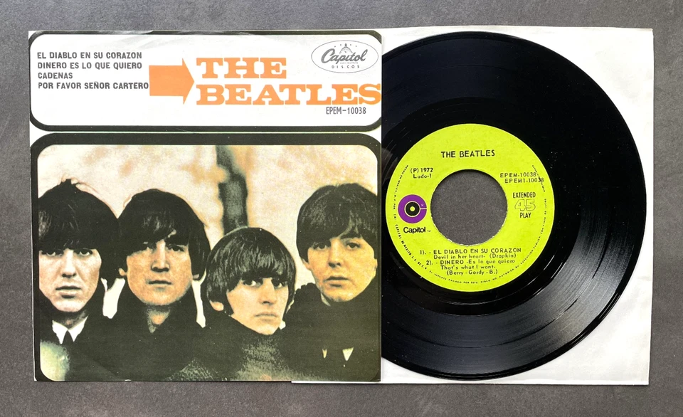 EP The Beatles - El Diablo En Su Corazon (Devil In Her Heart) - Mexico Capitol - Bild 1 von 1