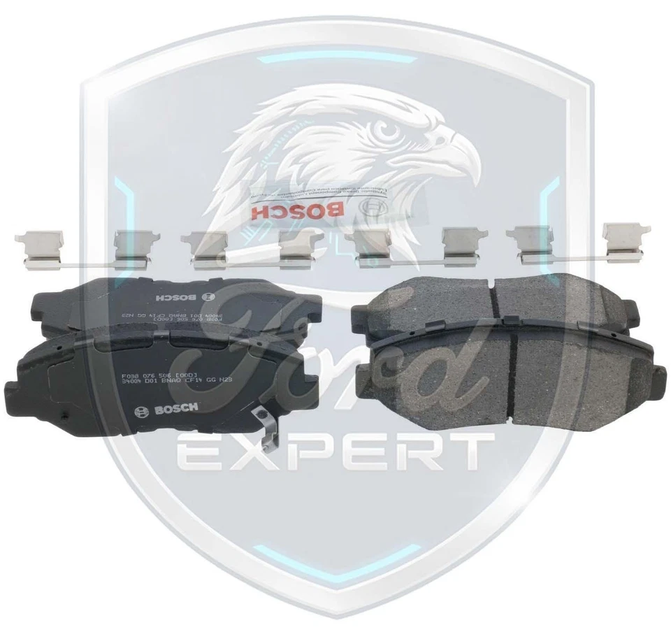 Kit de pastillas de freno delanteras y traseras de cerámica Bosch OEM para Honda CR-Z 2016 9 años de garantía Foto 2 de 4