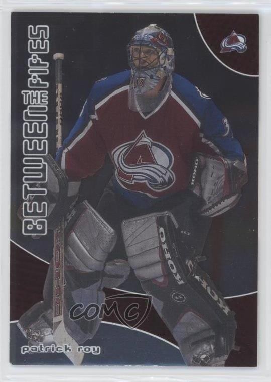 2001-02 ITG Be A Player Between the Pipes Patrick Roy #1 HOF g3e