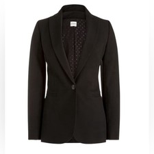 J. Crew - Ruby Classic Preppy Black Blazer Sz 0