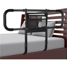 Bed Rails for Elderly Adults Safety, Extended Bed Assist Rail for Seniors wit...