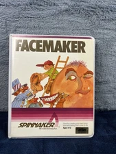 FACEMAKER Atari 800 1982 Spinnaker DesignWare CIB Box + Game + Manual