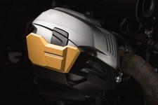 Protector de cilindro SW-Motech dorado se adapta a BMW R1200 R/GS/Adv, R nineT