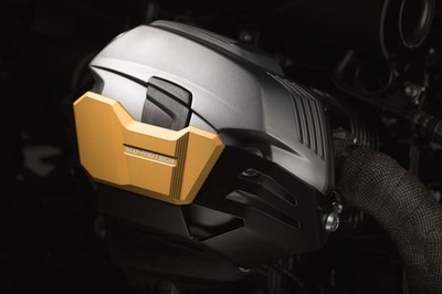 SW-Motech Cylinder Protector Golden Fits BMW R1200 R/GS/Adv, R nineT