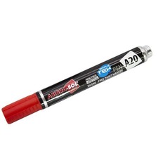 Red Indelible Marker 13ml Industrial Plastic Glass