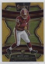 2019 Panini Select Concourse Gold Prizm 5/10 Bryce Love #50 bp8