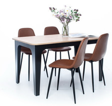 Bond Artisan Oak Dining Table 140cm x80cmx75cm
