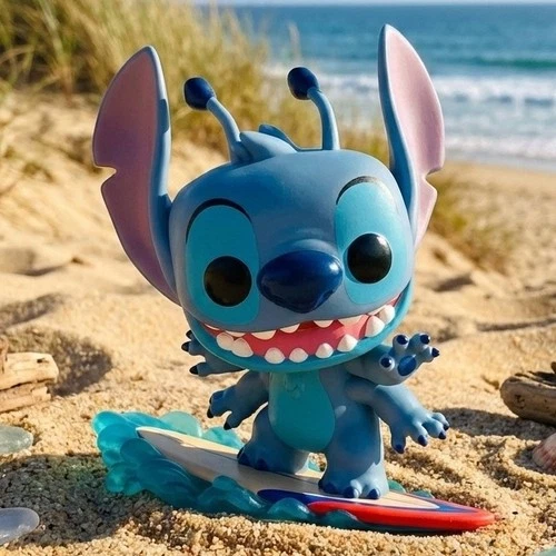 Funko Pop! Disney Lilo & Stitch Surfboard Stitch #1594 Exclusive LE | NIB