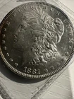 1881 O Morgan Silver Dollar