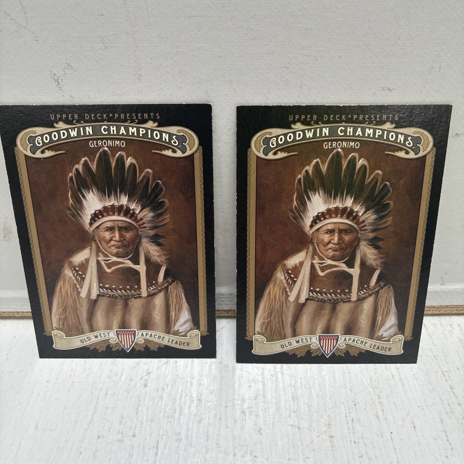 2012 Upper Deck Goodwin Champions #195 Geronimo SP - Short Print NM X2