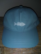New Tommy Bahama Kids Hat - Fish Logo Teal Colored Sun Protection Baseball Cap