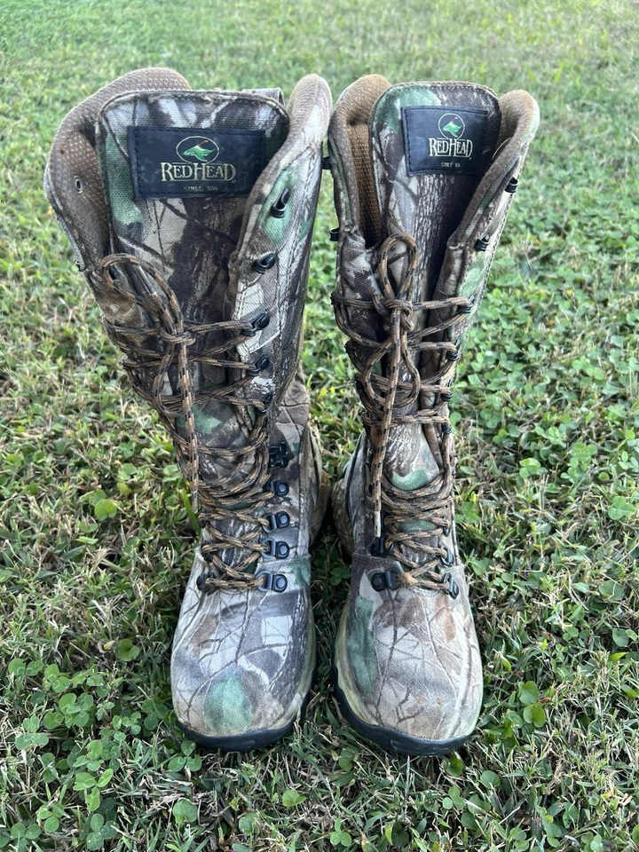 Botas de serpiente RedHead para mujer camufladas aisladas a prueba de agua punta dura con cordones talla 6 Foto 2 de 4