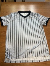 Gray And Black Referee Shirt