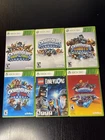 *Lot of 6* Xbox 360 Games Skylanders Series & LEGO Dimensions