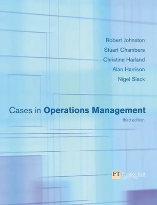 Cases in Operations Management Robert Johnston (u. a.) Taschenbuch 528 S. 2024