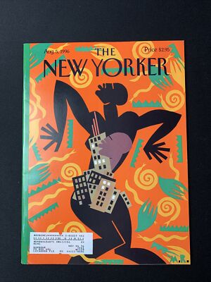 The New Yorker Magazine August 1996 - Bruce Wagner, Bob Dole