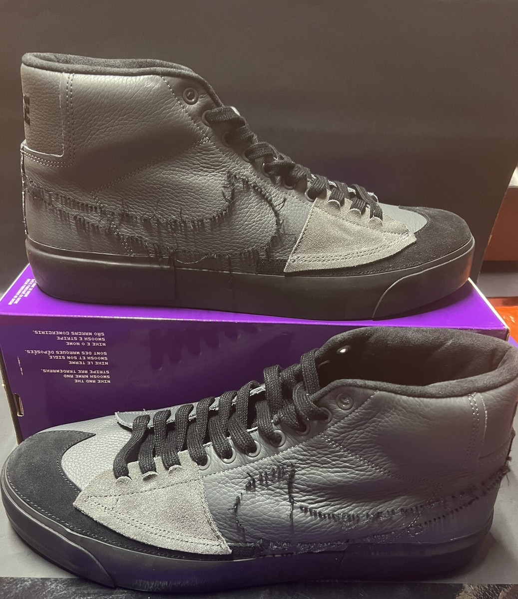 zoom blazer mid edge leather