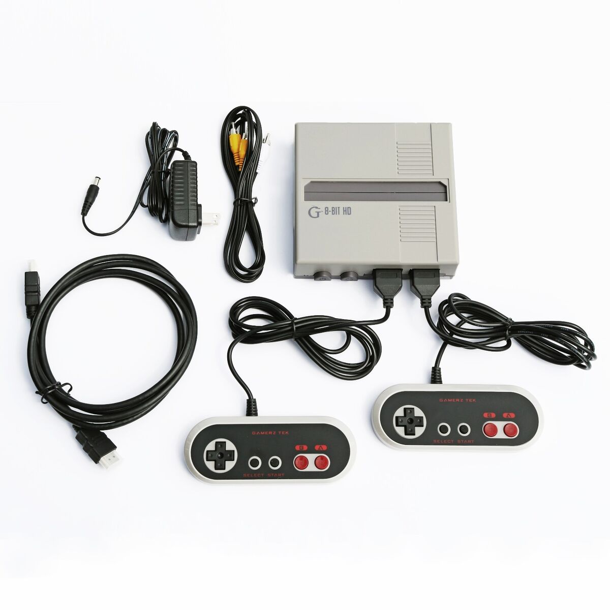 Gamerz Tek 8-Bit HD Entertainment System ( NES Clone Console Gamerz Tek 8-Bit HD Entertainment System ( NES Clone Console