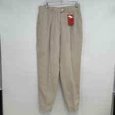 NWT Escada Linen Hose Pants Size 42 Made in Germany