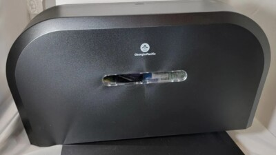 #ad Georgia Pacific 59210 Jumbo Jr. Bathroom Tissue Dispenser 2 Rolls 22.1x4.8x12.1 $39.00