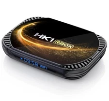 4GB+128GB HK1 RBOX 4K Smart TV Box Android 11.0 3D Dual WiFi BT3.0 Media Player