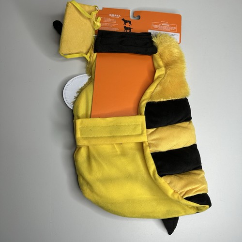 Bumble Bee Dog Halloween Costume size Small Hyde And Eek Target Yellow Black New - Picture 5 of 6
