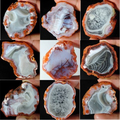 Natural Designer Morocco Berber Agate Rough Specimen For Cabbing AB39