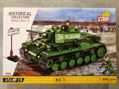 COBI 2555 - COLLEZIONE STORICA - Carro armato da combattimento seconda guerra mondiale KV-1