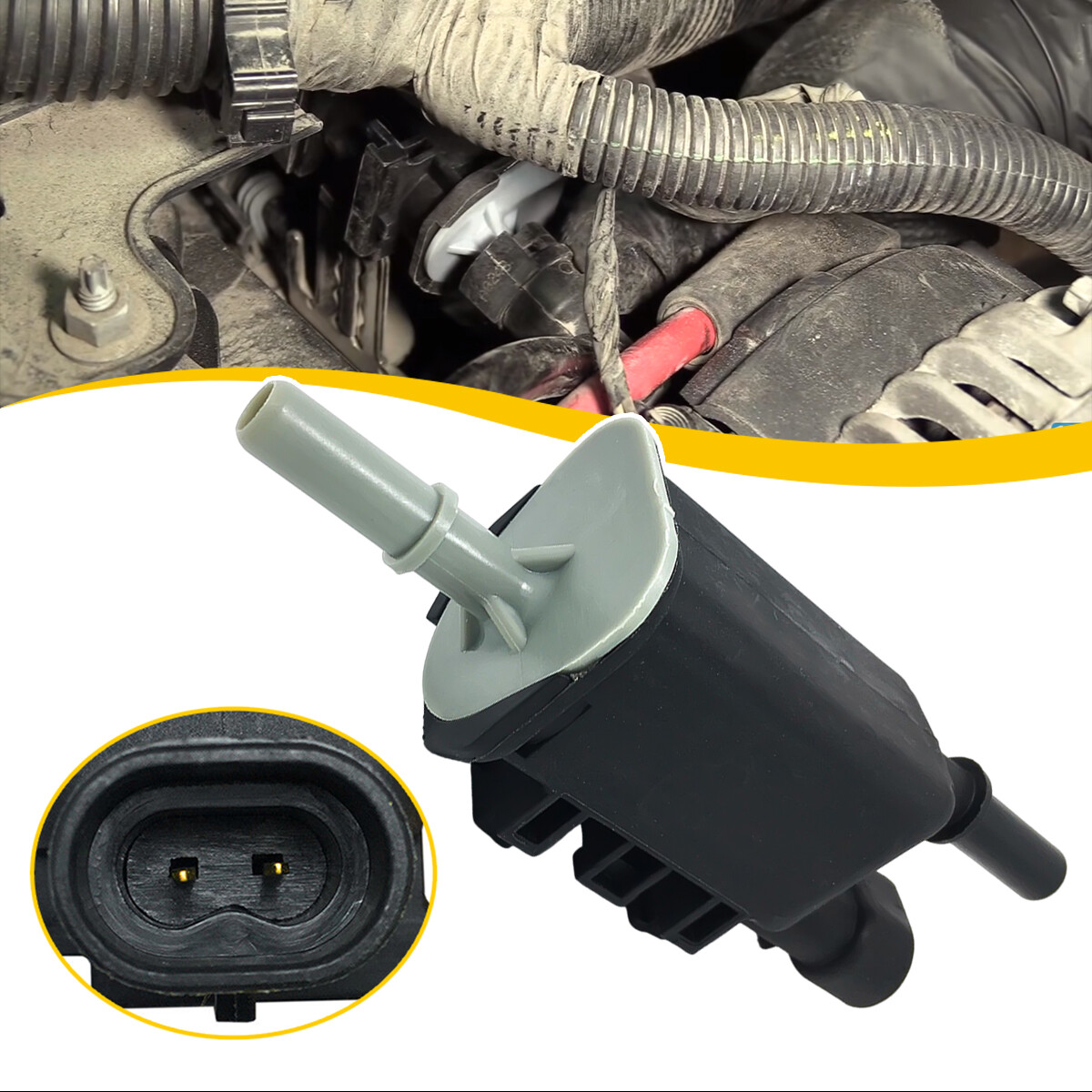 12597567 EVAP Emisson Vapor Canister Purge Solenoid Valve fits