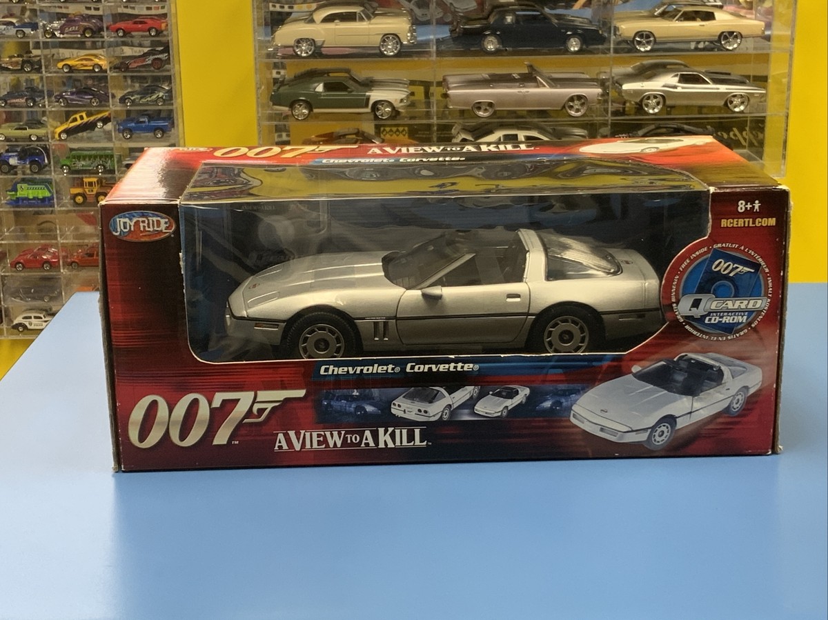 1/18 ジョイライド 007 Chevrolet Corvette JOYRIDE 007 JAMES BOND CHEVROLET CORVETTE A VIEW TO KILL 