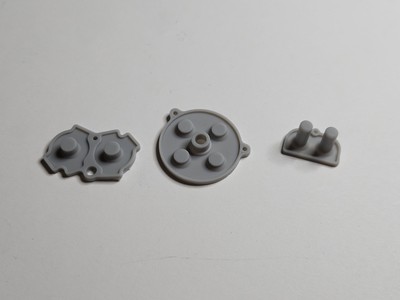 GameBoy Advance Console Conductive Rubber Set QTY: 83 - READ DESCRIPTION