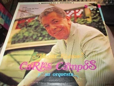 60's CARLOS CAMPOS W/Orquestra Mister Ritmo Mexico LP Trebol 10033 Latin VG+/NM