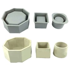 Flower Pot Silicone Mold DIY Large Concrete Cement Pot Mold Home Decoration