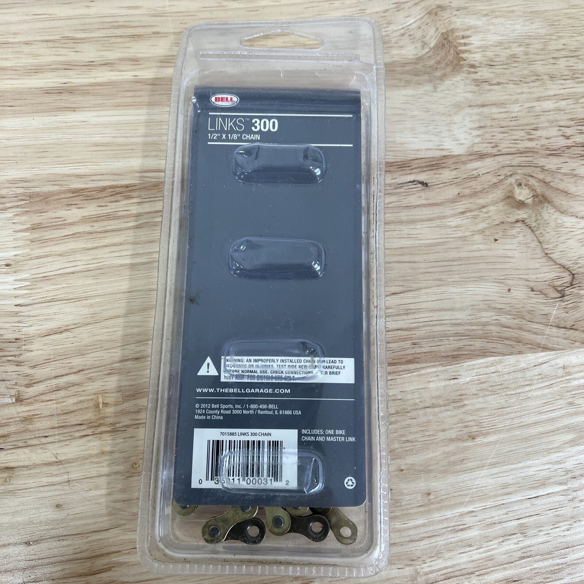 Bell Links 300 Bicycle Chain For Single Speed or 3-Speed Master