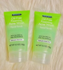 XtraCare Oil-Free Foaming Acne Wash Facial Scrub Tea Tree Oil Salicylic Acid 2