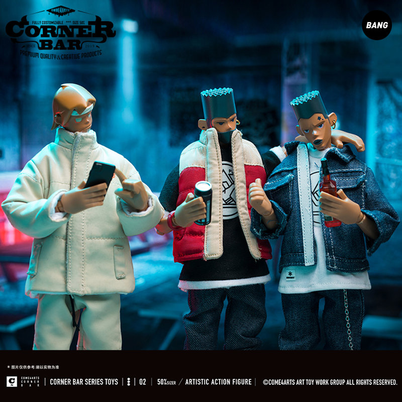 COME4ARTS Fashion Figures Season Two Corner Bar A set of Six