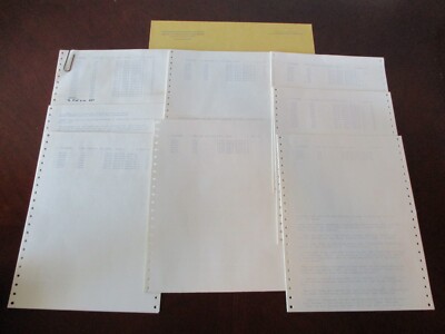 1981 NASA SPACE SHUTTLE STS-1 ORIG NEWS RELEASE RADIO TELETYPE-SCRUB/LAUNCH/LAND