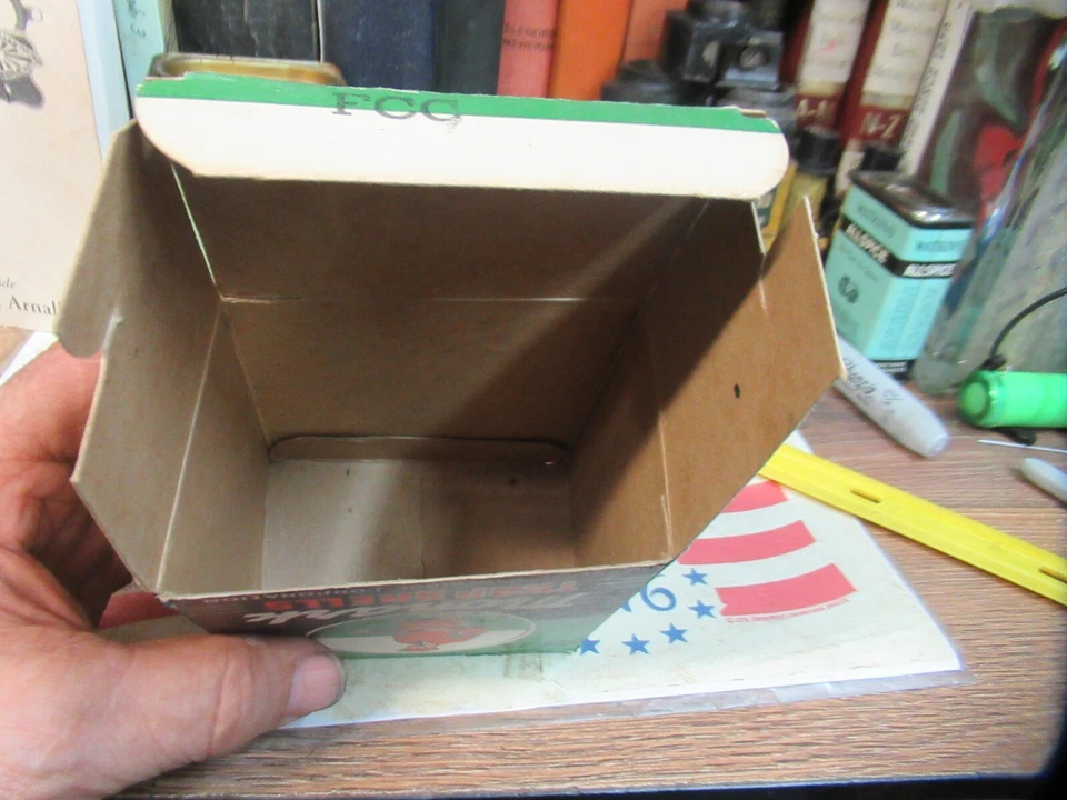 MONARK TRAP SHOTGUN Shot Shell 12 Gauge Federal Cartridge Corp EMPTY Box VINTAGE - Image 3 of 4