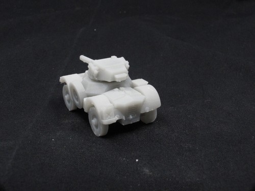 British Daimler Mk II armored car WW2 3d print 15mm 1/100 Flames of War - Bild 3 von 3